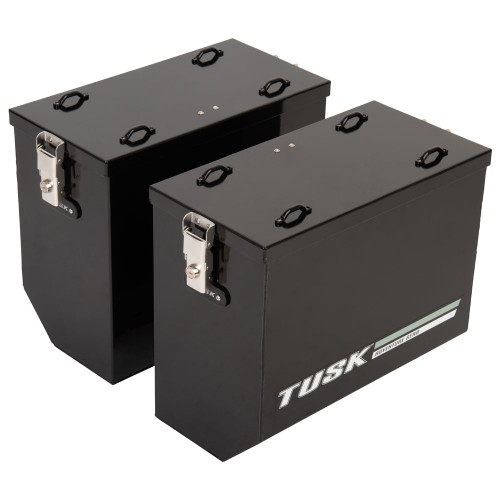 Tusk Aluminum Panniers V2 Large Black 1420090017