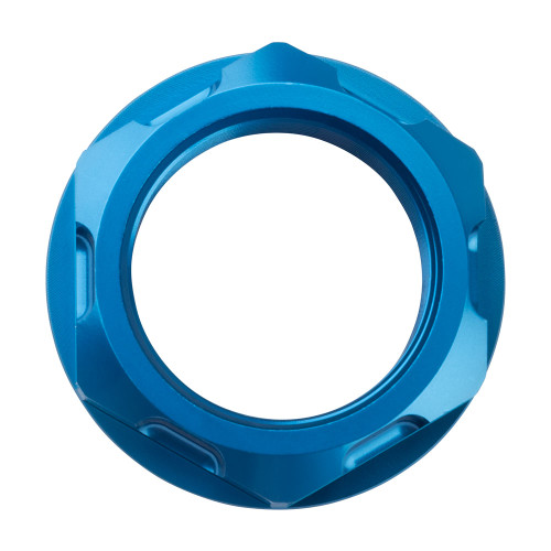 HONDA CR85R 03-07 Tusk Billet Aluminum Steering Stem Nut  Blue