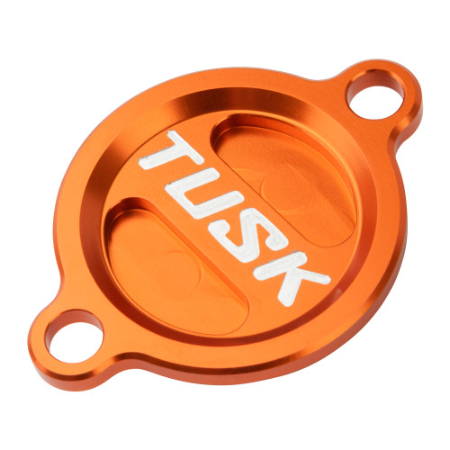 GASGAS EC 450F 24-25 Tusk Aluminum Oil Filter Cover  Orange