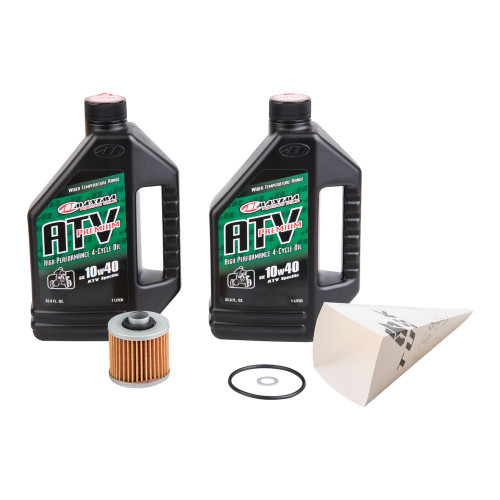 YAMAHA RAPTOR 700 06-25 Tusk 4-Stroke Oil Change Kit  Maxima ATV Premium 4-T 10W-40
