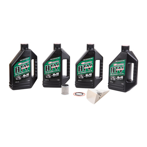 YAMAHA BIG BEAR 2x4 350 96-99 Tusk 4-Stroke Oil Change Kit  Maxima ATV Premium 4-T 10W-40