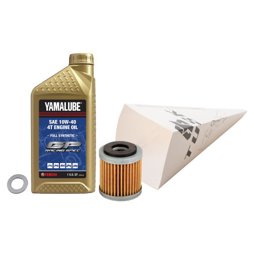 YAMAHA WR250F 20-25 Tusk 4-Stroke Oil Change Kit  Yamalube Hi-Perf. Synthetic 10W-40
