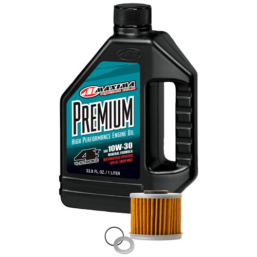 HONDA CT125 Trail (ABS) 23-24 Tusk 4-Stroke Oil Change Kit  Maxima Premium 10W-30