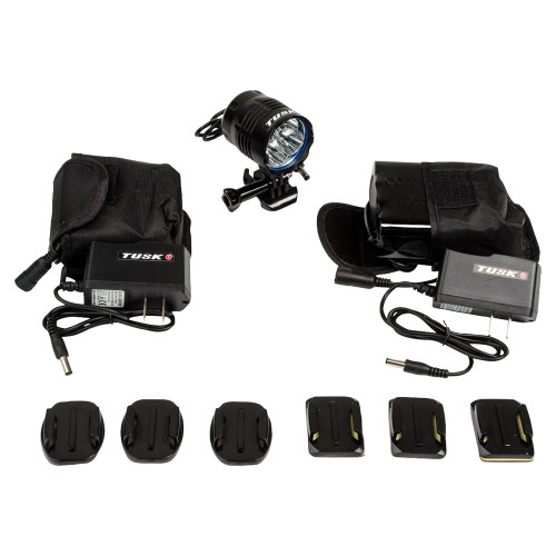 Tusk Helmet Light Kit  One Light Two Batteries 1735770003