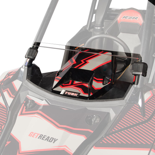 POLARIS RZR RS1 18-22 Tusk Removable Half Windshield Clear