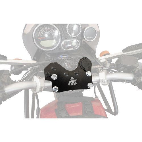 ROYAL ENFIELD Himalayan 16-23 Tusk Accessory Dash Panel  Black Powder Coated