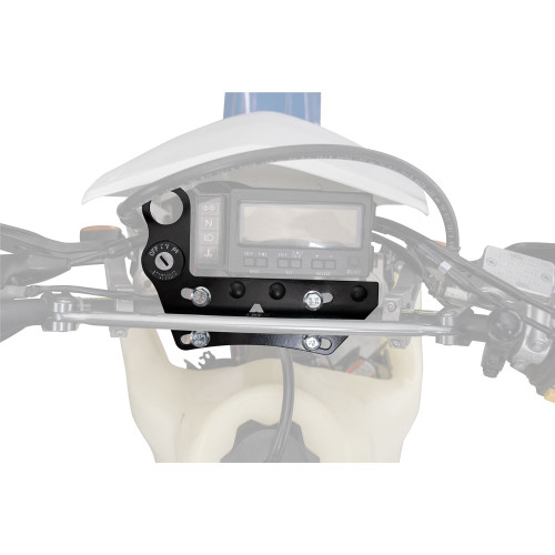 SUZUKI DR-Z 400 00-04 Tusk Accessory Dash Panel  Black Powder Coated