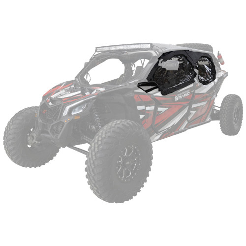 CAN-AM Maverick X3 Max DS Turbo 64 Inch 21-24 Tusk Zipperless Upper Door Kit CAN-AM Maverick X3 Max DS Turbo 64 Inch 21-24 Tusk Zipperless Upper Door Kit