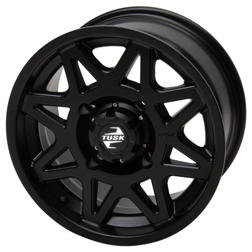 KAWASAKI MULE Pro-DX 1000 16-17 4/156 Tusk Tintic Wheel 14x7 4.0 + 3.0 Matte Black