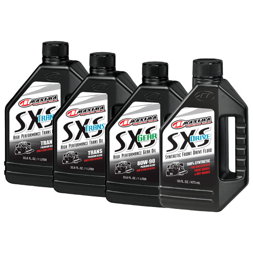 POLARIS RANGER 500 4X4 EFI 08-09 Tusk Drivetrain Oil Change Kit  with Maxima Oil