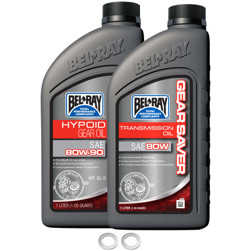KAWASAKI Teryx 800 16-24 Tusk Drivetrain Oil Change Kit  with Bel-Ray Oil