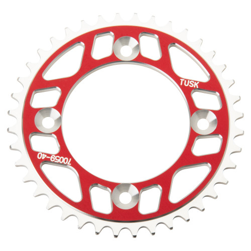 GASGAS MC 50 21-25 Tusk Rear Aluminum Sprocket 40 Tooth Red