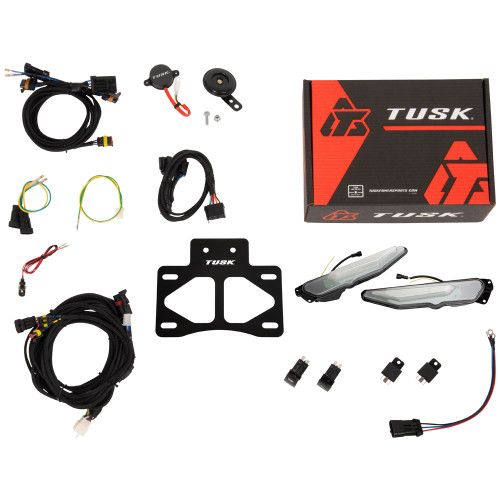 YAMAHA Wolverine RMAX2 1000 21 Tusk Plug and Play UTV Signal & Horn Kit with Accent Lights