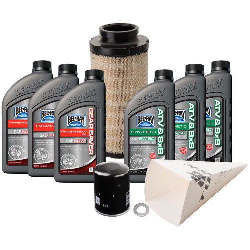 POLARIS RZR Pro S 4 Premium 25 Tusk UTV Full Service Kit  Bel-Ray ATV & SXS Synthetic 5W-50 Tusk First Line UTV Air Filter