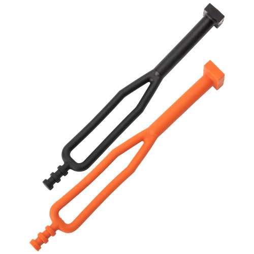 GASGAS EX 250F 21-23 Tusk Kickstand Rubber Strap Pair  Black & Orange