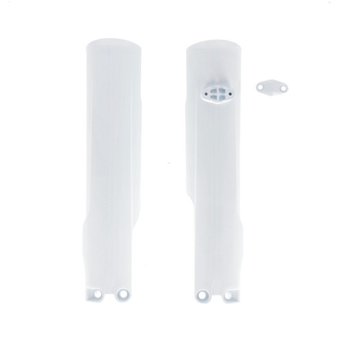 Acerbis 23+ Husqvarna 125-501 TC/FC/TX/ FX/TE/FE Lower Fork Cover Set - 20 White - 2979290002 Photo - Primary