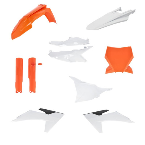 Acerbis 23-24 KTM 125-450 SX/ SX-F/XC/XC-F Plastic Kit - Original 23 - 2986507705 Photo - Primary