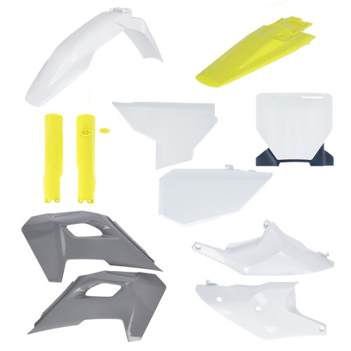 Acerbis 23-24 Husqvarna 250-450 FC/ FX/TC/ TX Full Plastic Kit - Original 23 - 2986617705 Photo - Primary