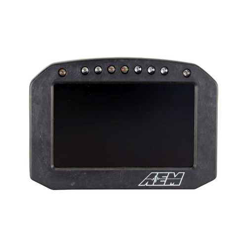 AEM CD-5LG Carbon Logging Flush Digital Dash Display w/ Internal 20Hz GPS & Antenna - 30-5603F Photo - Primary