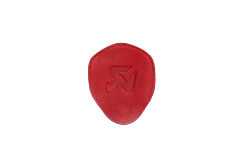 Akrapovic Leather Headphones Case - Red - 801728 User 1