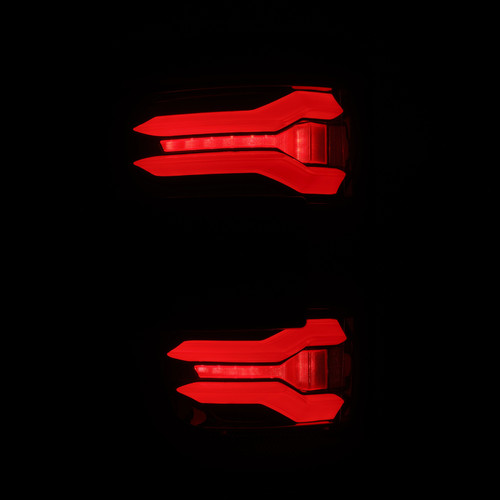 AlphaRex 21-23 Ford F-150 LUXX LED Taillights - Black Red w/ BLIS - 653050 User 2
