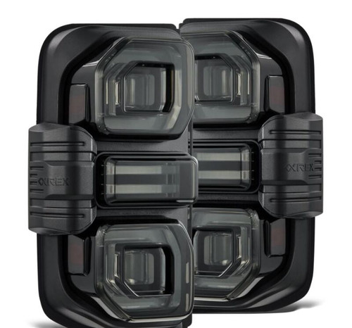 AlphaRex 21-24 Ford Bronco NOVA LED Tail Lights - Alpha-Black - 659020 Photo - Primary