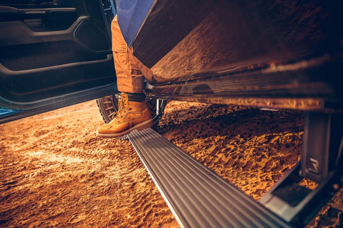 AMP Research 2025 RAM 1500 (Gas ONLY) PowerStep Plug & Play - Black - 76364-01A Photo - Primary