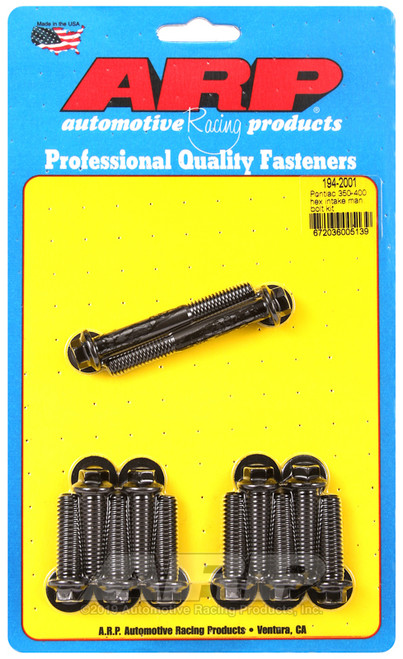 ARP Pontiac 350-400 Hex Intake Manifold Bolt Kit - 194-2001 Photo - Primary