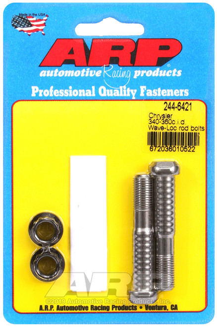 ARP SB Chrysler pro wave-loc 2pk rod bolt kit - 244-6421 Photo - Primary