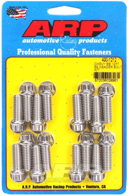 ARP BB Chevy 12pt Header Bolt Kit - 400-1212 Photo - Primary