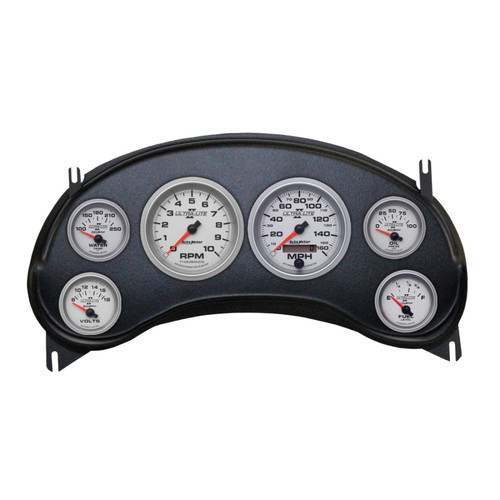 Autometer Ultra-Lite II Direct Fit Dash Kit 98-04 Chevy S10 Truck (2 x 3-3/8in. / 4 x 2-1/16in.) - 2934-14 Photo - Primary
