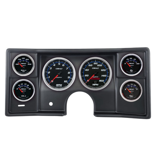 Autometer Cobalt Direct Fit Dash Kit 78-81 Malibu / El Camino / Montecarlo (2 x 5in. / 4 x 2-5/8in.) - 2935-05 Photo - Primary