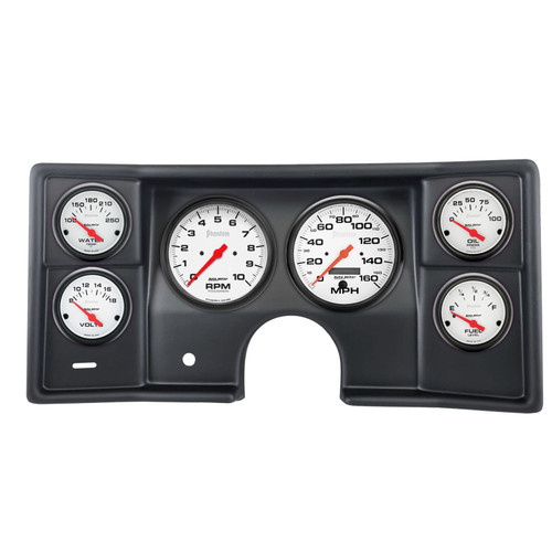 Autometer Phantom Direct Fit Dash Kit 78-81 Malibu / El Camino / Montecarlo (2 x 5in. / 4 x 2-5/8in) - 2935-09 Photo - Primary