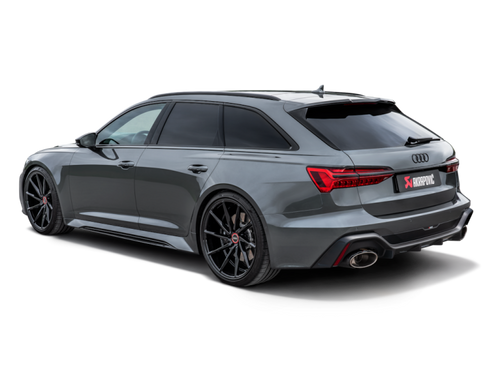 Akrapovic 2022+ Audi RS7 Sportback (C8) OPF/GPF Evolution Line Cat Back (Titanium) w/ Carbon Tips - S-AU/TI/19H User 1