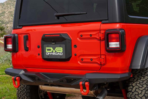 DV8 Offroad Jeep Wrangler (JL) Spare Tire Delete Kit - TSJL-04 Photo - Primary