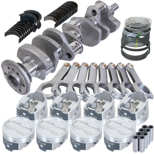 Eagle Chevy LT1 350 1Pc 3.750in Crank 5.700in H-Beam -18cc 4.000in Pistons Rotating Assembly - 12304L000 Photo - Primary