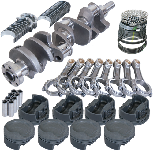 Eagle Ford 289/302 3.400in Crank 5.400in I-Beam Rods -16cc 4.125in Pistons Rotating Assembly - 16040125 Photo - Primary