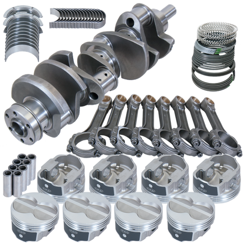 Eagle Ford 351W 4.000in Crank 6.200in I-Beam Rods -11cc Flat Top 4.000in Pistons Rotating Assembly - 16138000 Photo - Primary