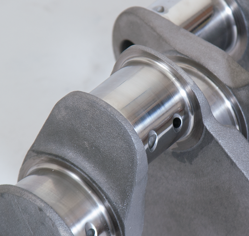 Eagle Chevrolet BB 1Pc Rear Seal 4.000in Stroke Internal Balance Forged 4340 Steel Crankshaft - 445640046135 Photo - Close Up