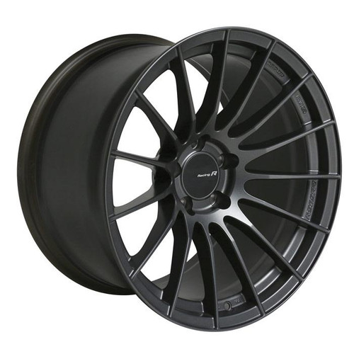 Enkei RS05-RR 18x9.5 35mm ET 5x114.3 75.0 Bore Sparkle Silver Wheel - 484-895-6535SP Photo - Primary