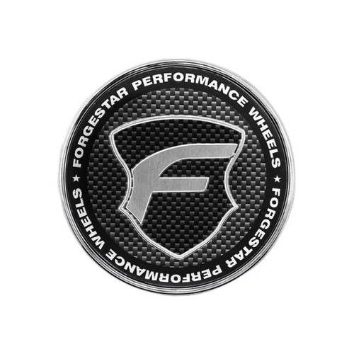 Forgestar Chrome base Carbon Fiber Lens 2.45in O-Ring Cap Flat - 10F1763CHGKC User 1