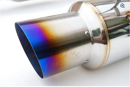 Invidia 15-18 Ford Focus RS N1 w/Valve Single Wall Titanium Tip Cat-Back Exhaust - HS15FFRGV1GT User 1