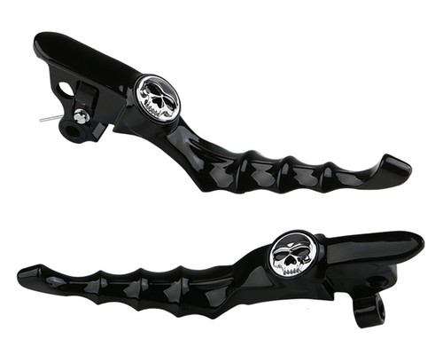 Kuryakyn Zombie Lever Set 21-23 Touring Gloss Black - 10186-2 User 1