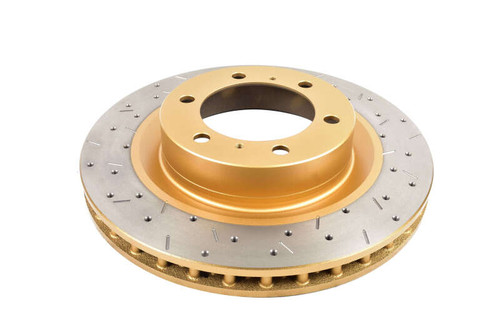 DBA 2012 Toyota 4Runner/11-12 FJ Cruiser Front Drilled and Slotted 4000 Series Rotor - DBA42736XS Photo - Primary