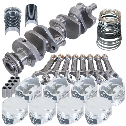 Eagle Chevy 454 4.000in Crank 6.135in I-Beam Rods 18cc Dome 4.280in Pistons Rotating Assembly - 18322030 Photo - Primary