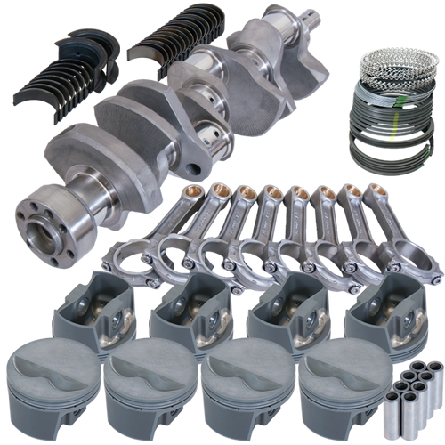 Eagle Chevy LT1 350 1Pc 3.480in Crank 5.700in I-Beam Rods -5cc 4.060in Pistons Rotating Assembly - 62101060 Photo - Primary