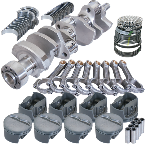 Eagle Chevy LT1 350 1Pc 3.750in Crank 5.700in I-Beam Rods -5cc 4.060in Pistons Rotating Assembly - 62108060 Photo - Primary