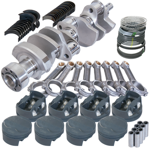 Eagle Chevy LT1 350 1Pc 3.750in Crank 6.000in I-Beam Rods 6cc Dome 4.030in Pistons Rotating Assembly - 62112030 Photo - Primary
