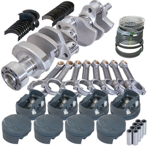Eagle Chevy LT1 350 1Pc 3.750in Crank 6.000in I-Beam Rods 6cc Dome 4.040in Pistons Rotating Assembly - 62112040 Photo - Primary