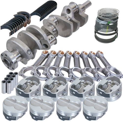 Eagle Ford 289/302 3.400in Crank 5.400in I-Beam Rod -11cc Flat Top 4.000in Pistons Rotating Assembly - 64223000 Photo - Primary